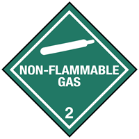 2.2 - Non-flammable, non-poisonous gas