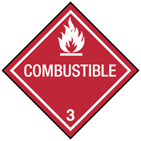 3 - Combustible liquid (U.S.)